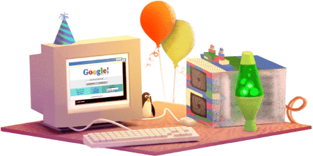 17º aniversario de Google