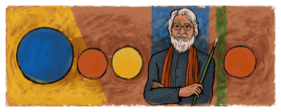 100º cumpleaños de Maqbool Fida Husain