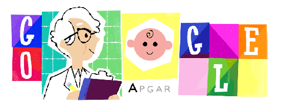 109º aniversario del nacimiento de la Dra. Virginia Apgar